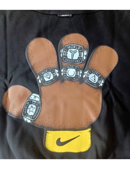 Buy Hoodie Kobe Nike Standard Issue Black Rings | 24Segons