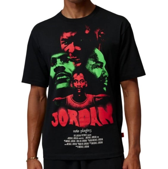 Comprar Camiseta Jordan Brooklyn Black Green Red | 24Segons
