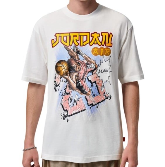 Comprar Camiseta Jordan Brooklyn Sail White | 24Segons