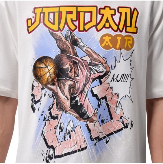 Comprar Camiseta Jordan Brooklyn Sail White | 24Segons