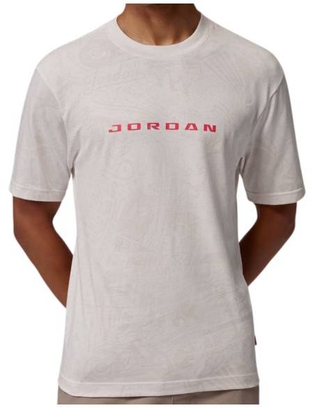 Comprar Camiseta Jordan Brooklyn White Pink | 24Segons