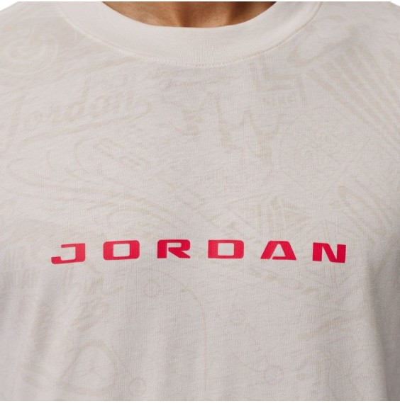 Comprar Camiseta Jordan Brooklyn White Pink | 24Segons