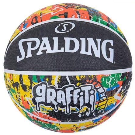 Comprar Pilota Basket Spalding Rainbow Graffiti Sz5 | 24Segons