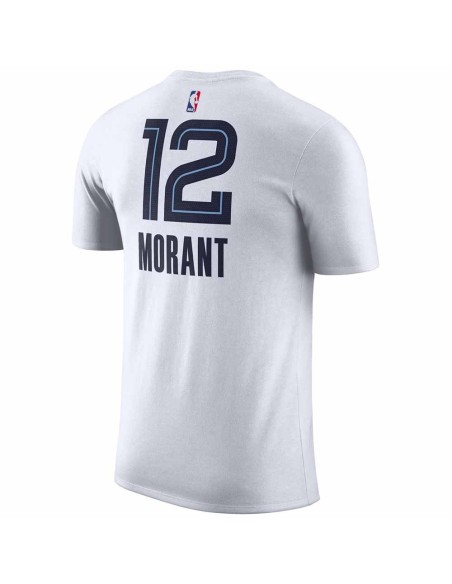Compra Camiseta Ja Morant Memphis Grizzlies 25-26 White | 24Segons