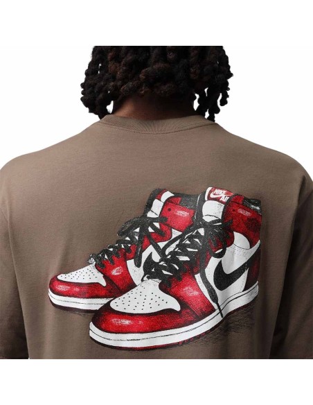 Acquista Maglietta Jordan Brooklyn Brown | 24Segons