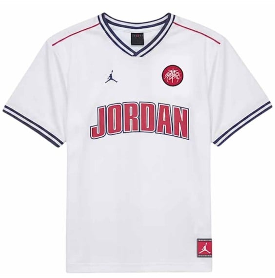 Comprar Camiseta Junior Jordan Sport Jersey White | 24Segons