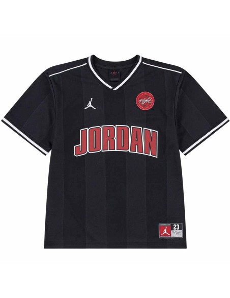 Comprar Camiseta Junior Jordan Sport Jersey Black | 24Segons
