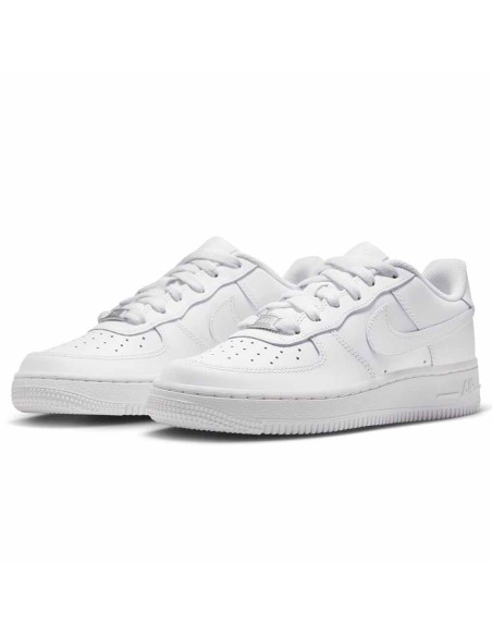 Acquista le Scarpe Nike Air Force 1 LE Junior White | 24Segons