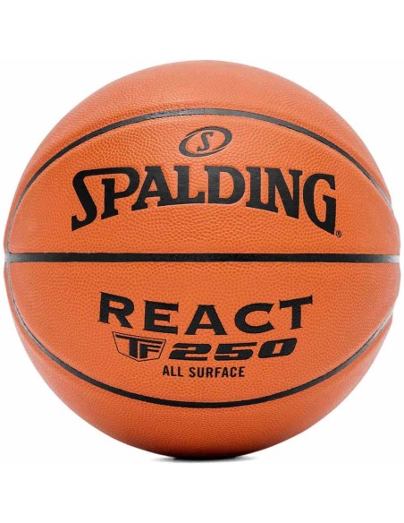 Compra el Balón Spalding React TF-250 Sz7  | 24segons.