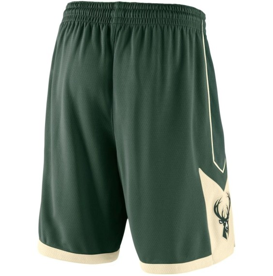 Acquista Pantalonini NBA Milwaukee Bucks Icon Edition Green | 24Segons
