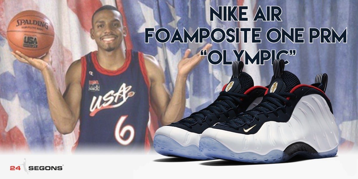 Nike celebra la llegada de los Juegos Olímpicos con las Nike Air Foamposite One Premium “Olympic”