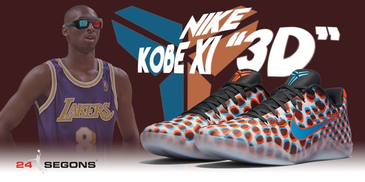 Llegan las nuevas Nike Kobe XI para llenar de “3D” tus zapatillas