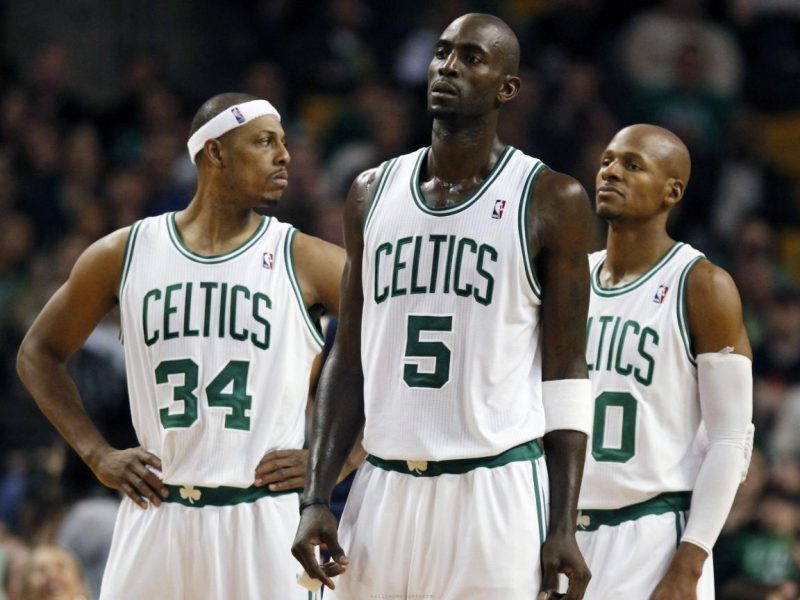 Wallpapersxl Boston Celt Cs Nba Celtics Big Three Paul Pierce Ray Allen Kevin Garnett 111209 1152x864