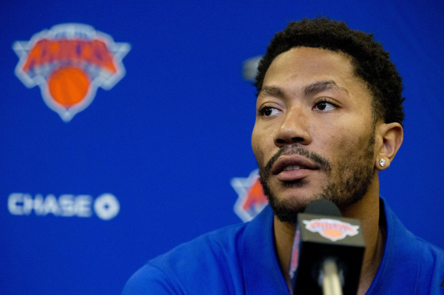 Derrick Rose New-York-Knicks-NBA