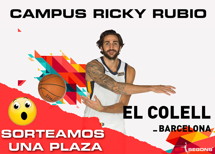 Gana una plaza gratis para el campus de Ricky Rubio